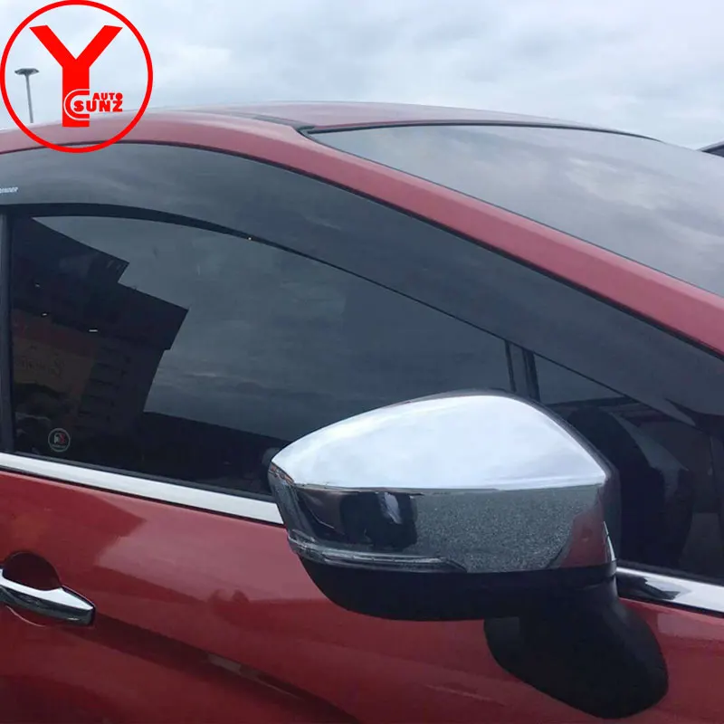 Хромированные зеркала заднего вида для Mitsubishi xpander 2017 2018 автостайлинг зеркальные