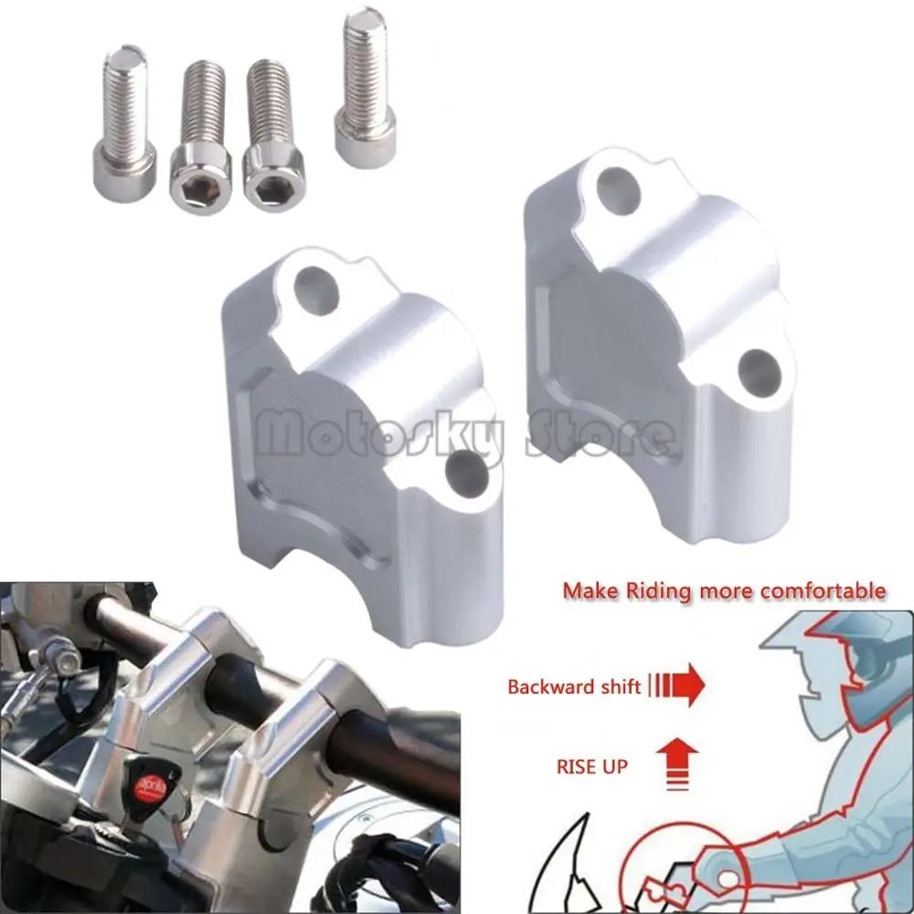 Аксессуары для мотоциклов рукоятка зажимы руль стояки CNC костюм для BMW F800GS 2008- F800GS ADV- аксессуары
