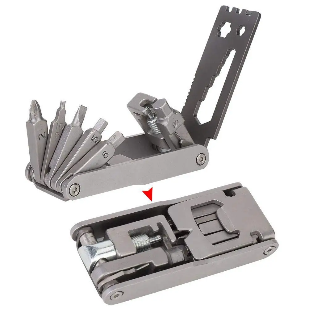 Multi function Bicycle Repair Tools Kits Stainless Steel Cycling
