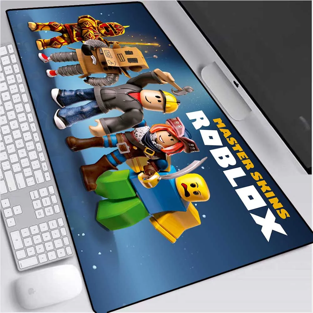 

XGZ High Quality Roblox Gaming Silicone Large Mousepad XL Rubber Non-Slip Gaming Accessories Laptop Gaming Mouse Pad Gaming Desk