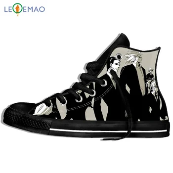 

Custom Image Printing Sneakers Arrival Popular Anime Kurapika GON FREECSS Harajuku Style Plimsolls Canvas Breathable Shoes