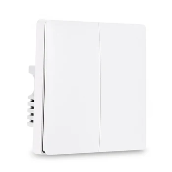 

Aqara ZiGBee Wireless Smart Switch Wall Live Neutral Wire Switch Light Control Fire Wire Zero Line Double Single Key Switch