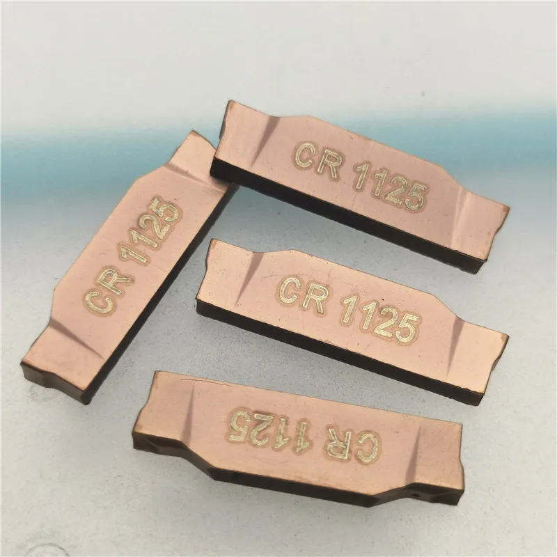 10PCS N123G2 0300 0003 CR 1125 N123G2 0300 0003 CR1125 Parting and grooving Carbide Insert Turning Tool Turning