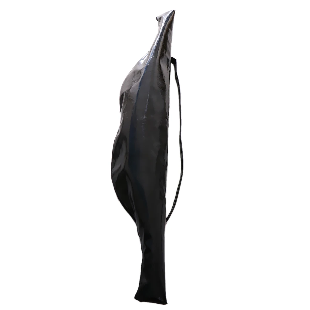 Traditonal Longbow Recurve Bow Case Carry Bag for One-piece Bow PU Leather, 2 Color to Chose