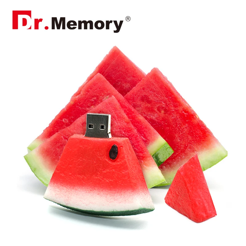 

Dr.Memory Cartoon Summer Watermelon USB Flash Drive 128GB Flash Disk 4GB 8GB 16GB 32GB Pen Drive 64GB USB Memory Stick