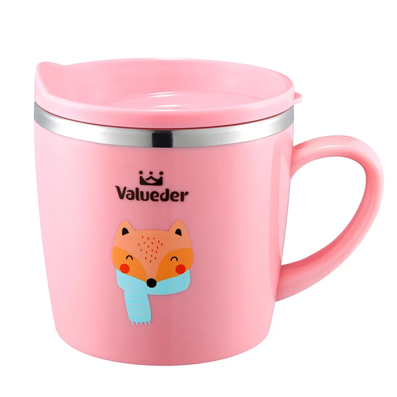 

Wei lun Seoul Children Insulated Stainless Steel Bottle Shatter-resistant Children Sippy Cup dan er bei Kindergarten Drinking Cu