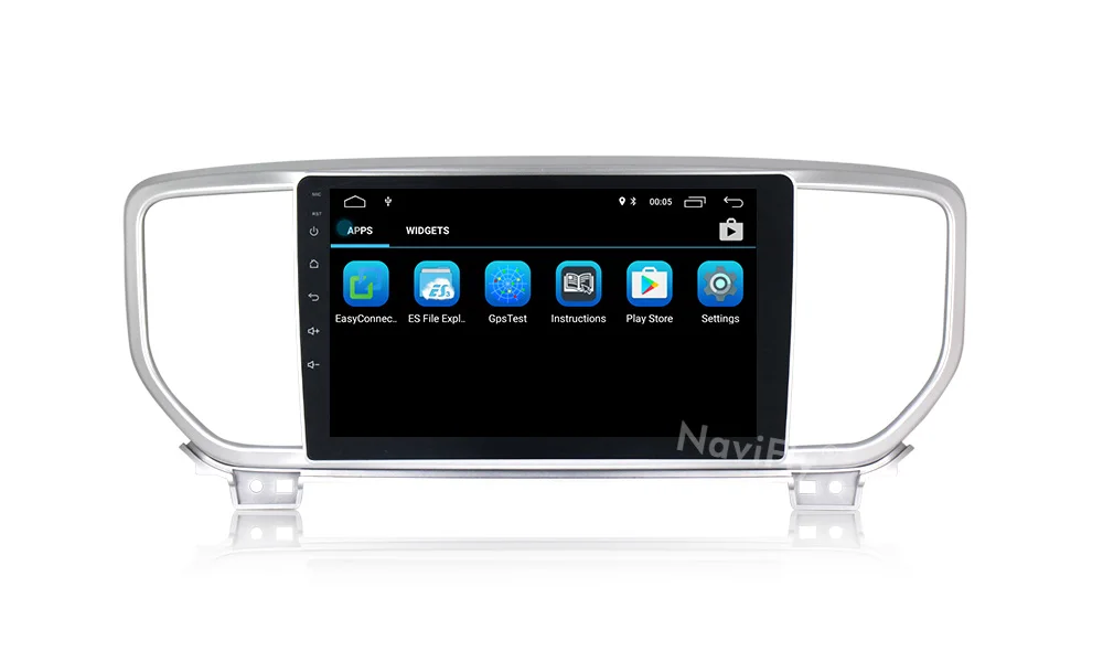 Excellent NaviFly Android 8.1 Car Stereo GPS Navigation for KIA Sportage 4.2 QL 2018 2019 Autoradio multimedia player head unit WIFI BT FM 15