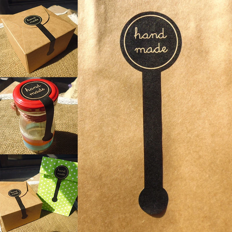 10 шт./лот клейкая бумага паста наклейка сделай сам длинный торт подарок коробка