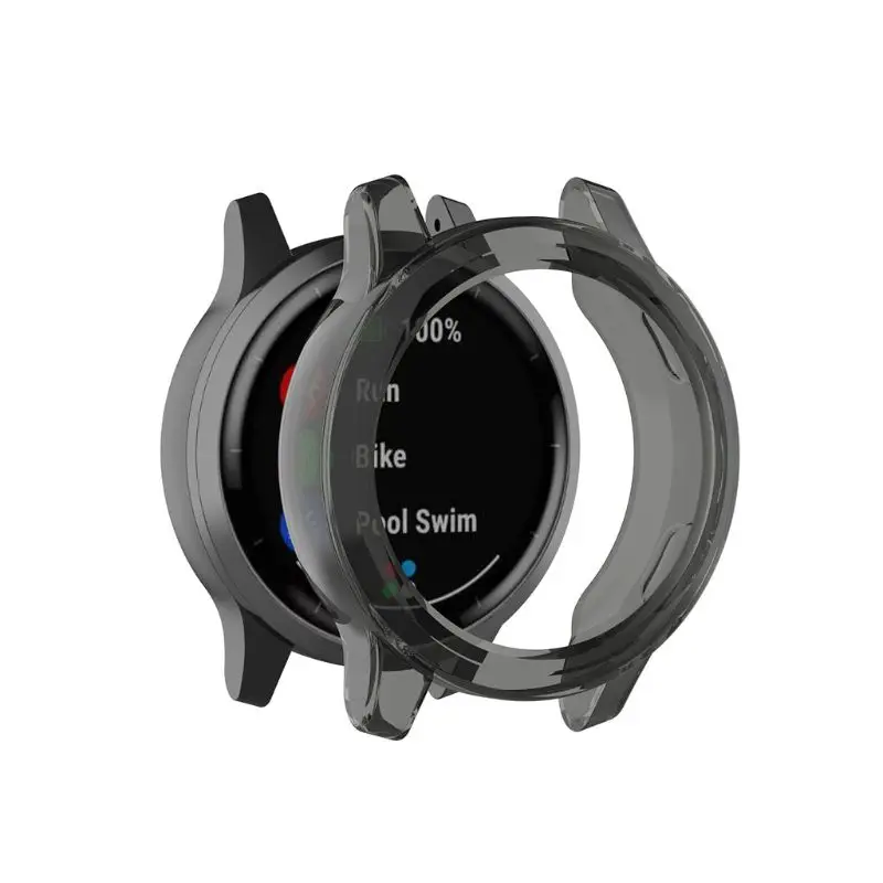 Ультратонкий прозрачный защитный чехол для часов garmin vivoactive 4/Active