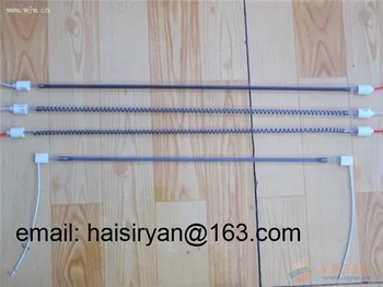 

460mm 1200w Fast-Response Infrared halogen quartz tube for screen printing industry