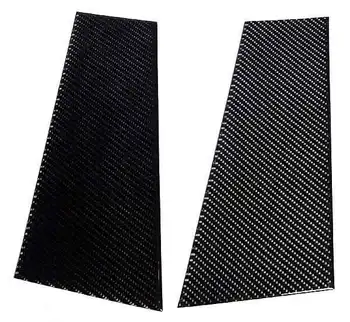

REAL CARBON FIBER DOOR PILLAR PANEL for VOLKSWAGEN VW CC V070B