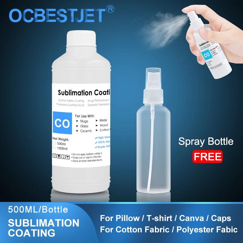 500ML Sublimation Coating Sublimation Ink Pretreatment Liquid