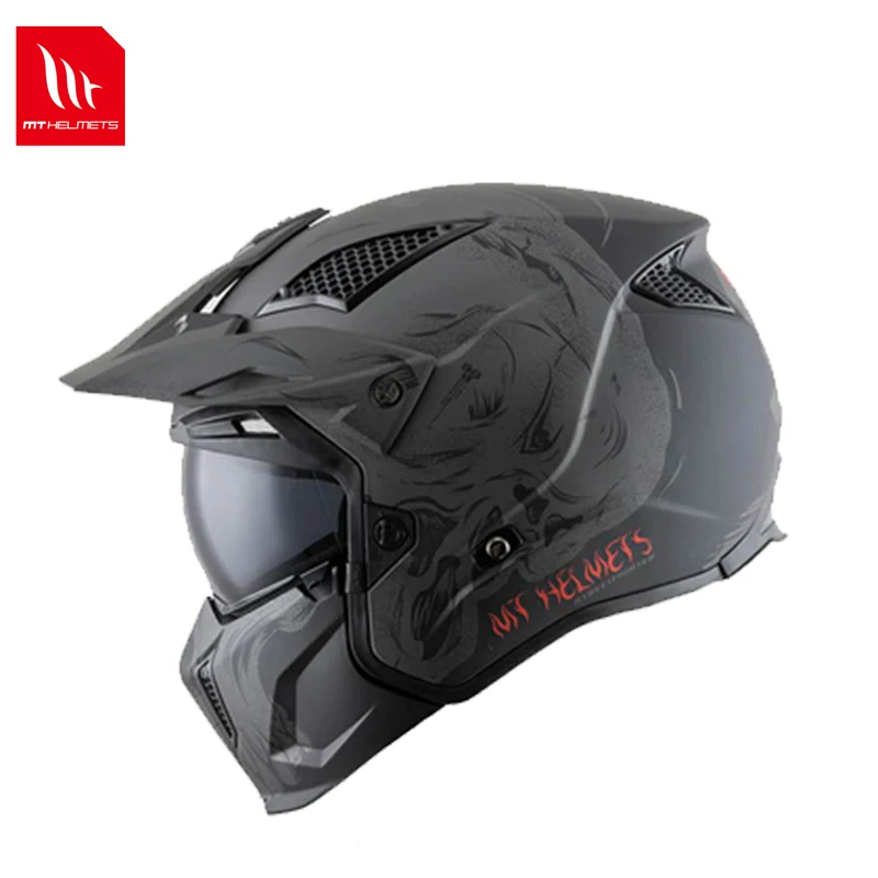 Original Mt Motorcycle Helmet Men Women 