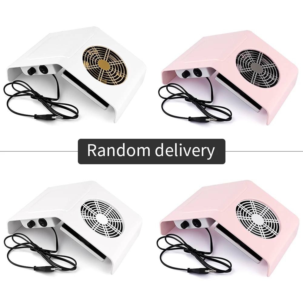 Aspirador de pó Coleta de Poeira Bolsa da Arte do Prego Salão de Beleza Prego Poeira Sucção Coletor Ventilador Manicure Máquina Ferramentas 40w 2 Beleza e saúde