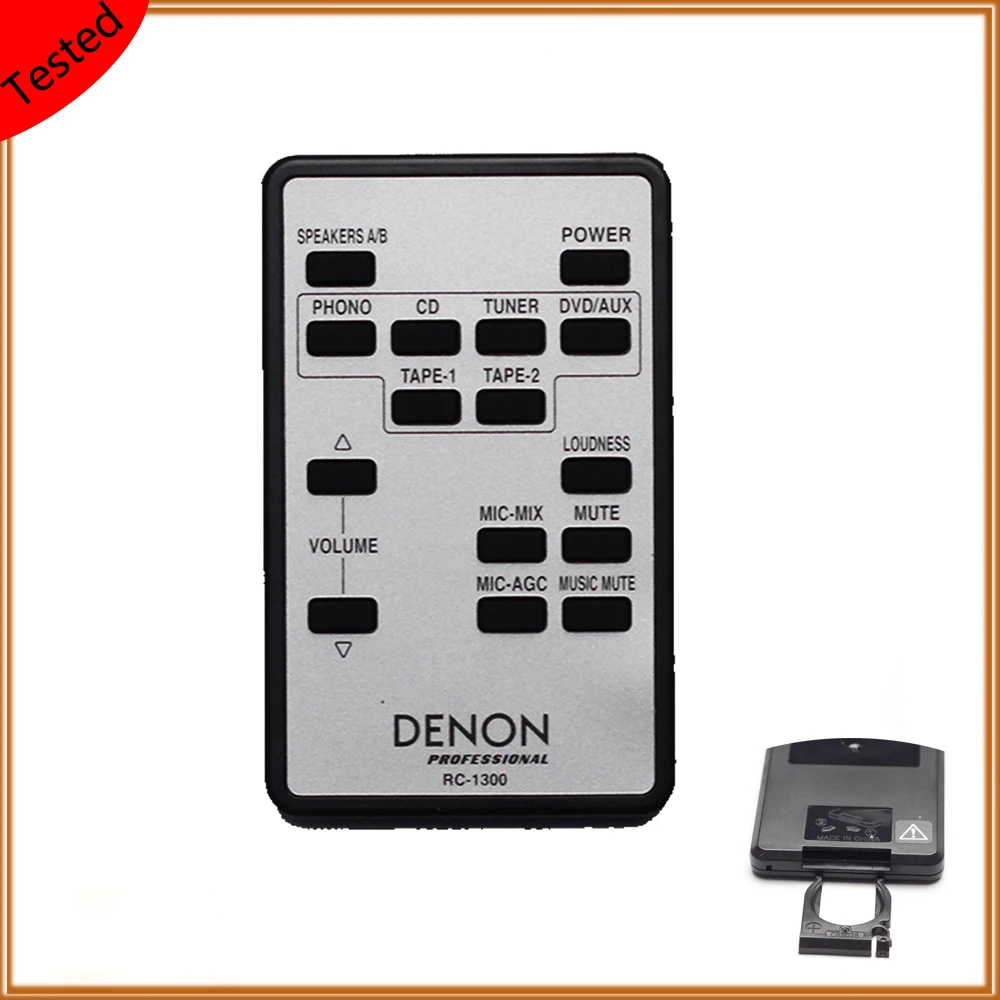 RC 1300 оригинальный новый пульт дистанционного управления DENON PROFESSIONAL для RADIO CD Radio Audio Player Control ler|Пульты ДУ| |