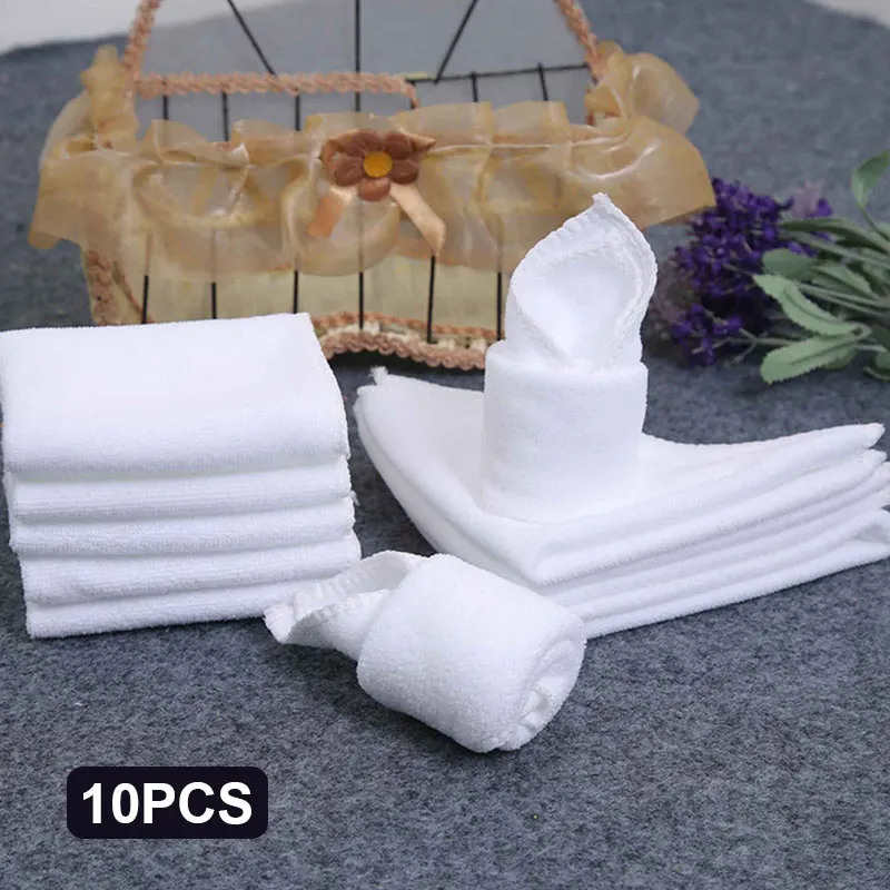 

10 Pcs/Lot Large Microfibre Cleaning Cloths Machine Washable Detailing Useful Home Kitchen Wash Microfibre Dusters 30*30cm