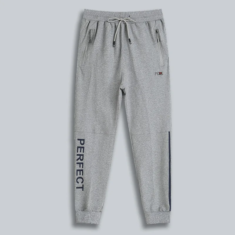 

MEN'S Pants Korean-style Trend Plus-sized Spring And Autumn Large Size Pants Loose Fat Sports Casual 9 Pants