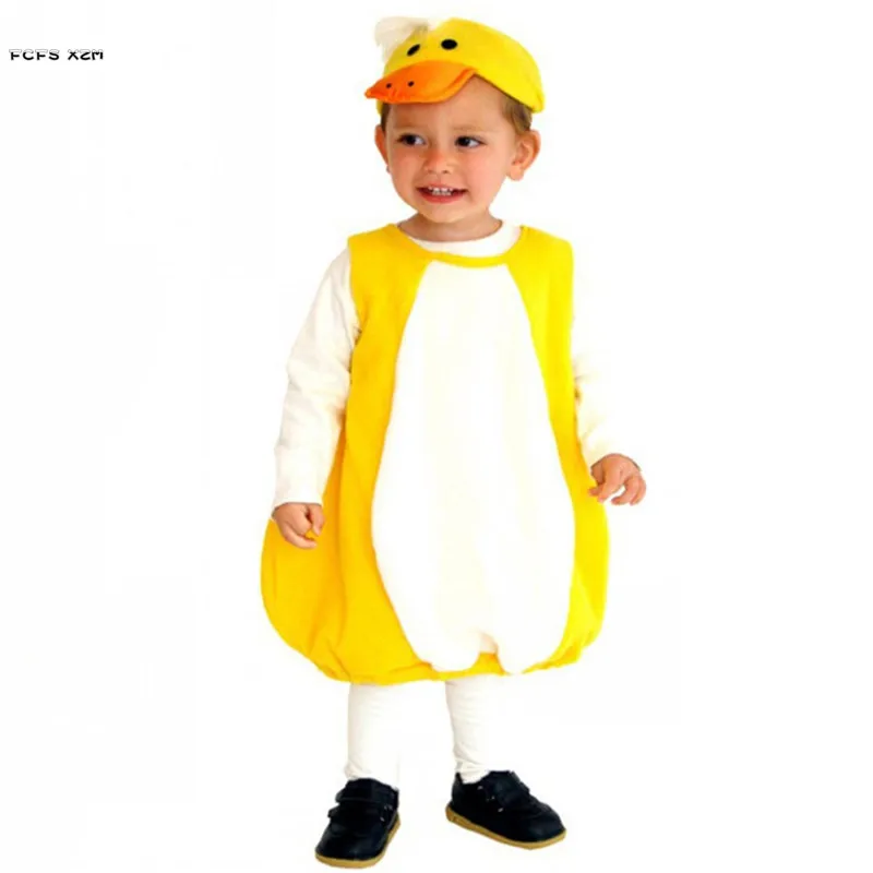 Lovely Cute Unisex pajamas Children Halloween rubber duck Costume Kid Animal cosplay Purim Children's day Stage play party dress Lovely Cute Unisex pajamas Children Halloween rubber duck Costume Kid Animal cosplay Purim Children's day Stage play party dress