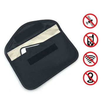 

Signal Blocking Bag Car Fob Signal Blocker Faraday Bag Signal Blocking Bag Shielding Pouch Wallet Case for IDCard/Car Key
