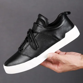 

big size 48 Fashion Men Genuine Leather Casual Shoes Brogues lace up Oxford Flats Shoes Luxury Brand Dress Business shoes a4