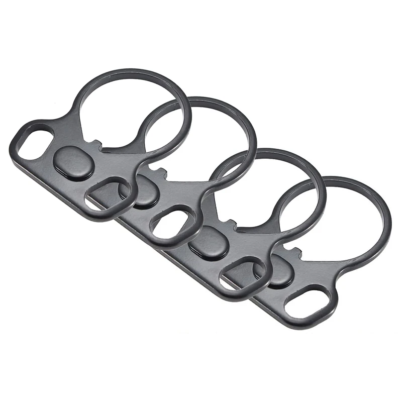 

4Pcs Clamping Piece for Supporting Core Double Hole Butterfly Piece Butterfly Ring Metal