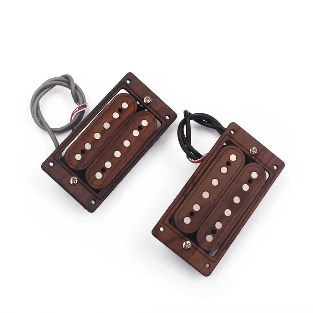 Гитарные части гитарные головки звукосниматели Lumberbucker Humbucker Wood Set 2 GMC52