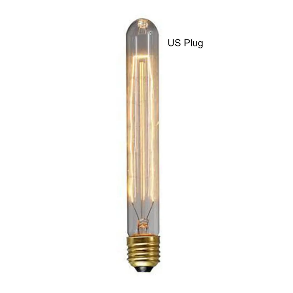 

T185 Vintage Retro Bulbs Spiral Light Handmade Glass Industrial Style Tungsten Bulb Pendant Lamps Lighting