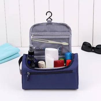 

Travel Cosmetic Bag Functional Hanging Zipper Makeup Case Necessaries Organizer Storage Pouch Toiletry Make Up Wash Bag