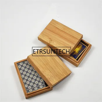 

50pcs/lot bamboo Poker universal Packing box Storage box Jewelry storage boxes