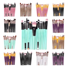 Ensemble de pinceaux de maquillage pour le visage, 15 pièces, cosmétiques, outils de maquillage pour femmes, beauté professionnelle, fond de teint, Blush, ombre à paupières