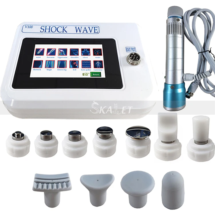 US $368.85 Multifunctional Extracorporeal 11 Transmitters Shock Wave Therapy Erectile Dysfunction Treatment Reduct Pain Device