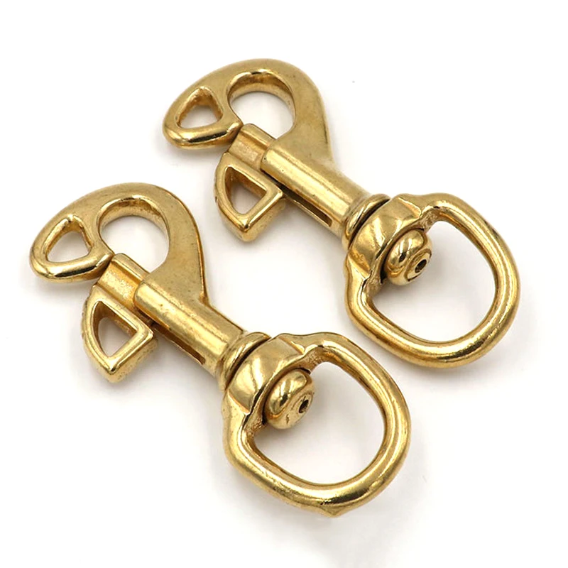 Brass Hook Bag Hook Bag Hardware Accessories Pet Large Dog Traction Rope Exquisite Creative Buckle 02