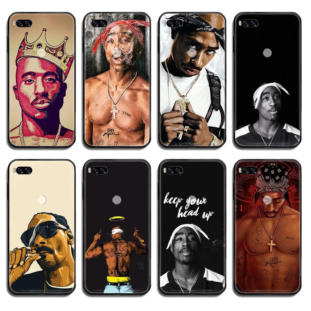 2pac Тупак Makaveli реперские кепки coque чехол для задней панели мобильного телефона с