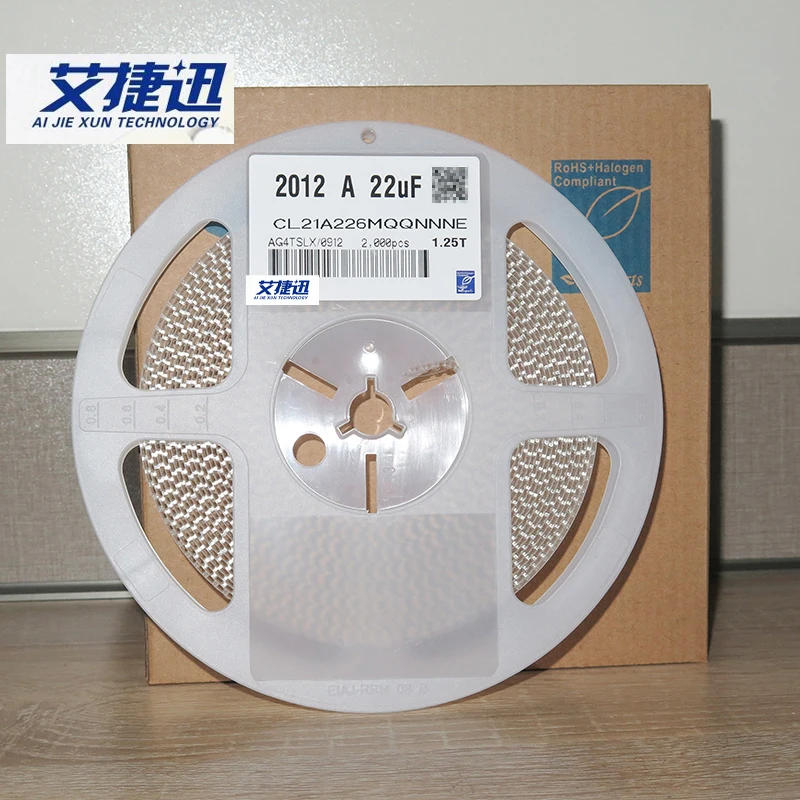 

2000/Reel CL21A226MQQNNNE 0805 22uF 226M 6.3V ±20% X5R CHIP Capacitance