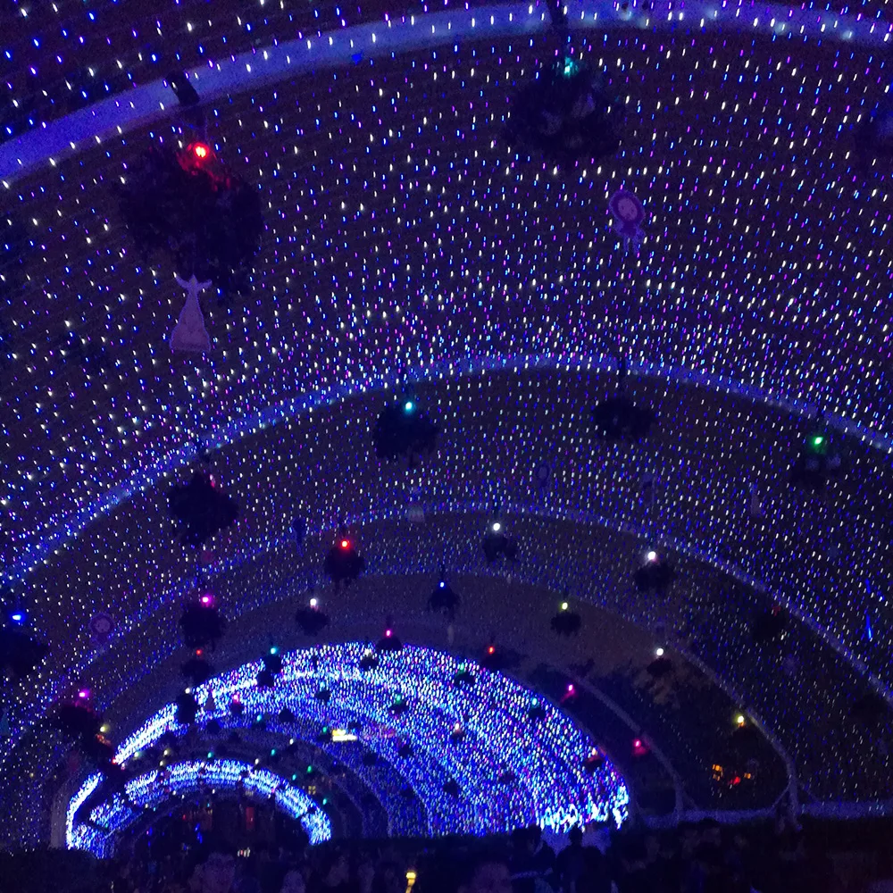 3,5 м 96LED Снежинка 110 v-220 v светящиеся гирлянды год Рождество вечерние свадебные садовая световая лампа гирлянда свет Рождества