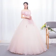 Бальные платья с открытыми плечами для вечеринки, выпускного вечера, Формальное бальное платье в пол, роскошное бальное платье, пышное платье, Kleid