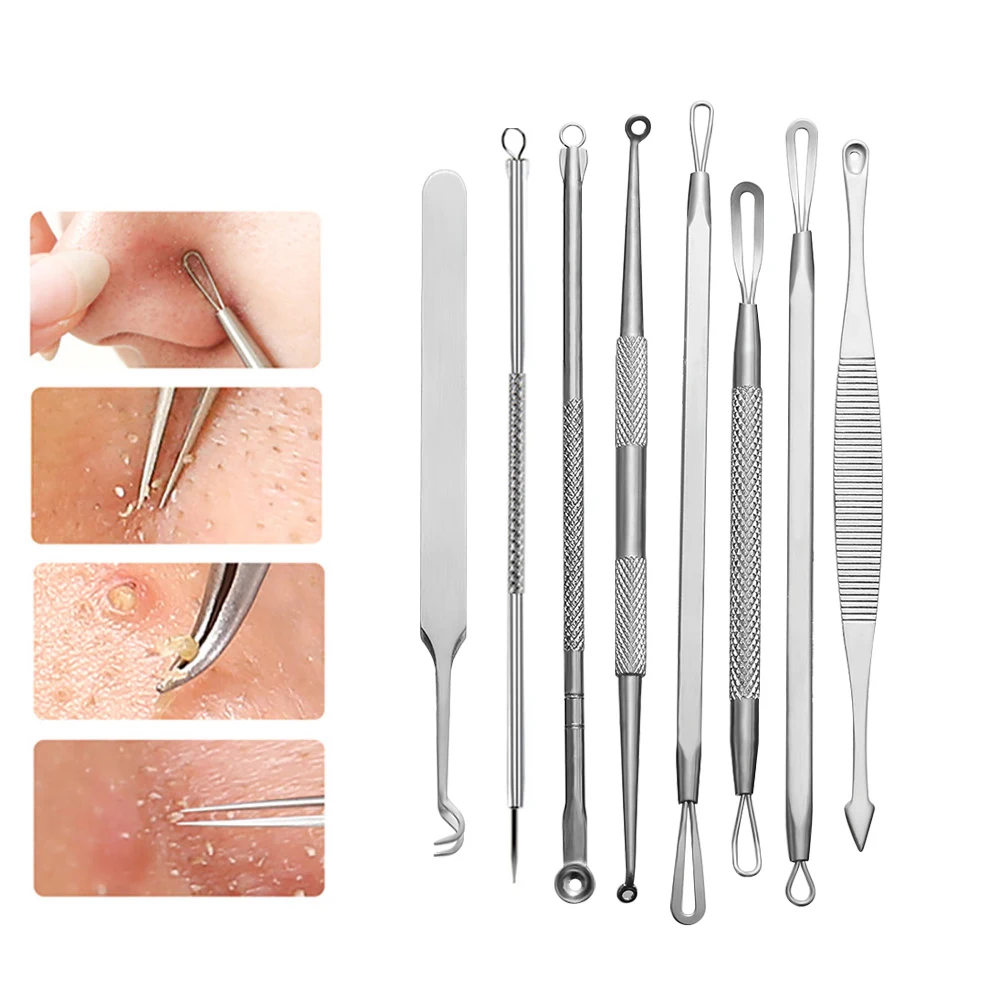 8 шт. набор инструментов для удаления черных точек из нержавеющей стали