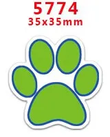 30 шт мультяшный персонаж плоское украшение из смолы PR 2831 - Цвет: 5774