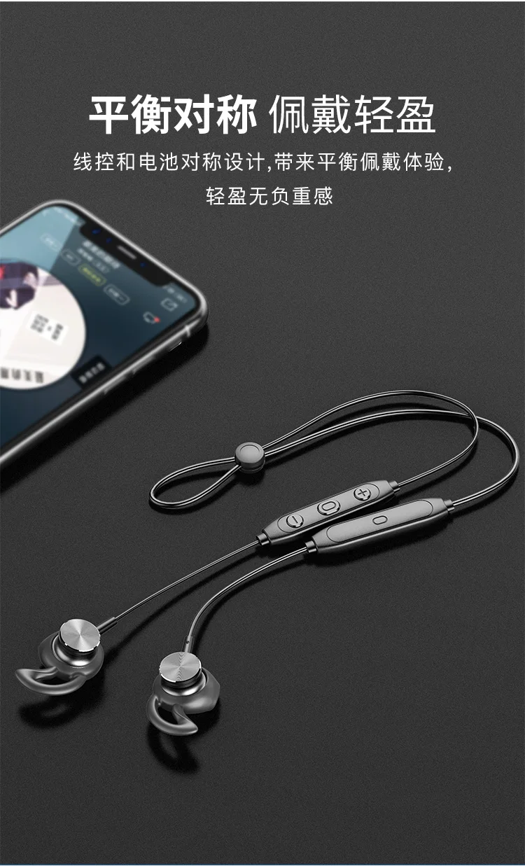 Langsdom L5C Bluetooth гарнитура 5,0 с магнитным переключателем вкладыши сабвуфер Спортивная Bluetooth гарнитура