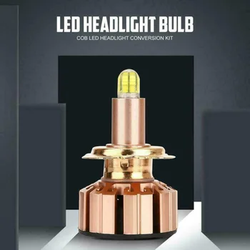 

H7 Light LED Headlight Kit High Low Beam COB Chip 6000K Pure White Car