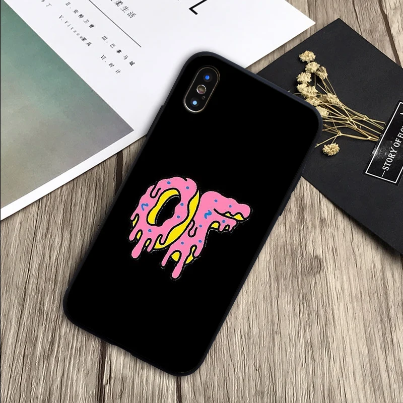 Черный чехол Golf Wang Тайлер странное будущее Санта Круз мягкий силиконовый из ТПУ