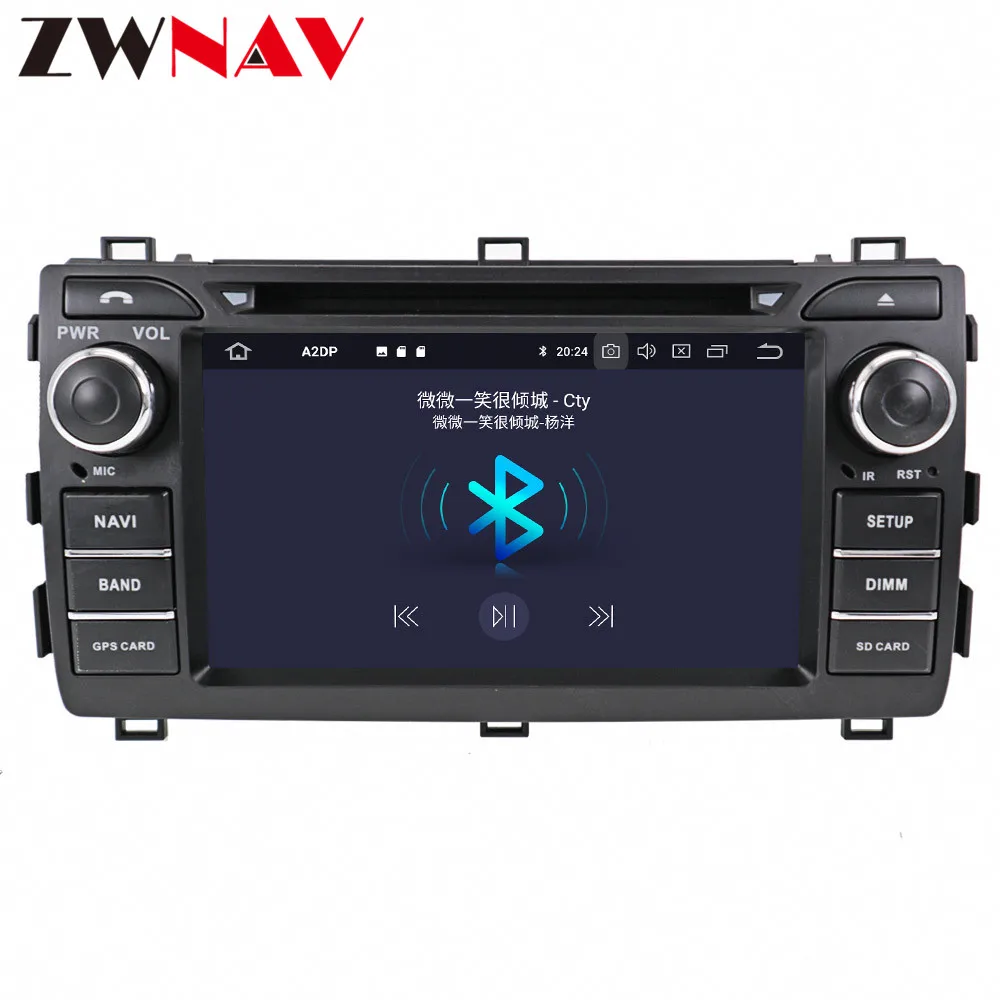 PX6 ips 4+ 64 Android 9,0 Автомобильный DVD стерео мультимедиа головное устройство для Toyota Auris 2013- Авто ПК радио gps навигация Видео Аудио