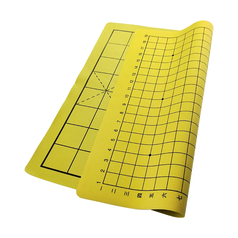 Fasion Leather Chess Board Chess Cloth Without Piece Chinese Go Game Board Entertainment Wei Qi Gift Yernea
