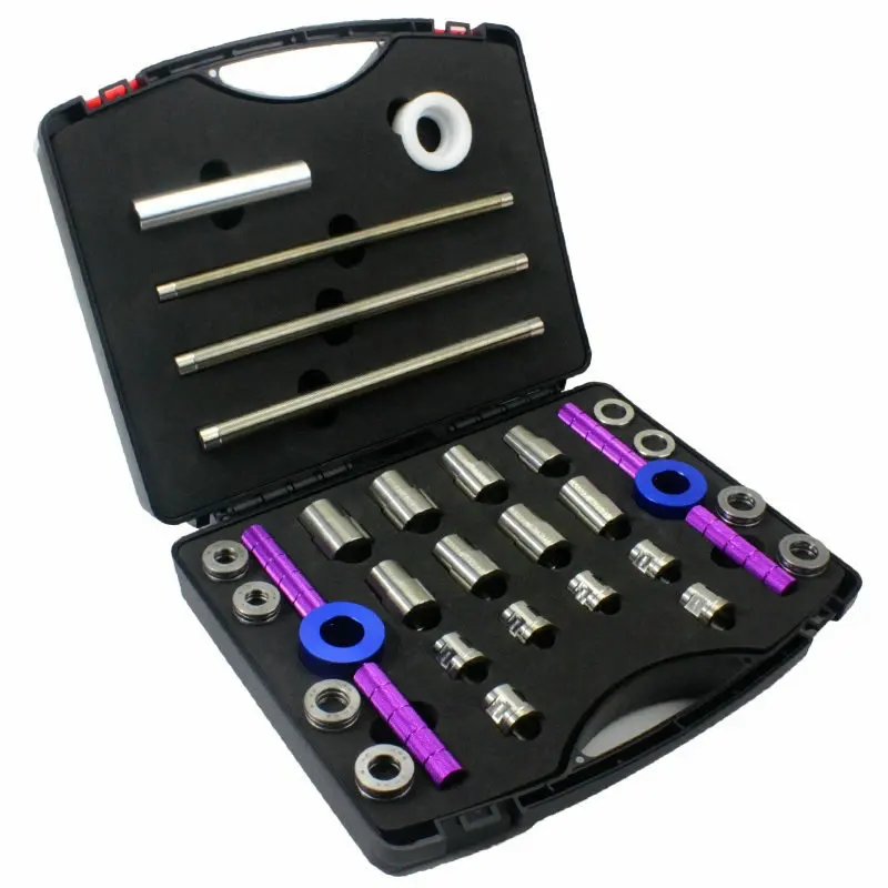 US $169.40 Bike Hub Bearing Install Remove Tool Kit Bearing Press Removal Installation Tool Set Bike Repairing Tool Set Multifunction Tool