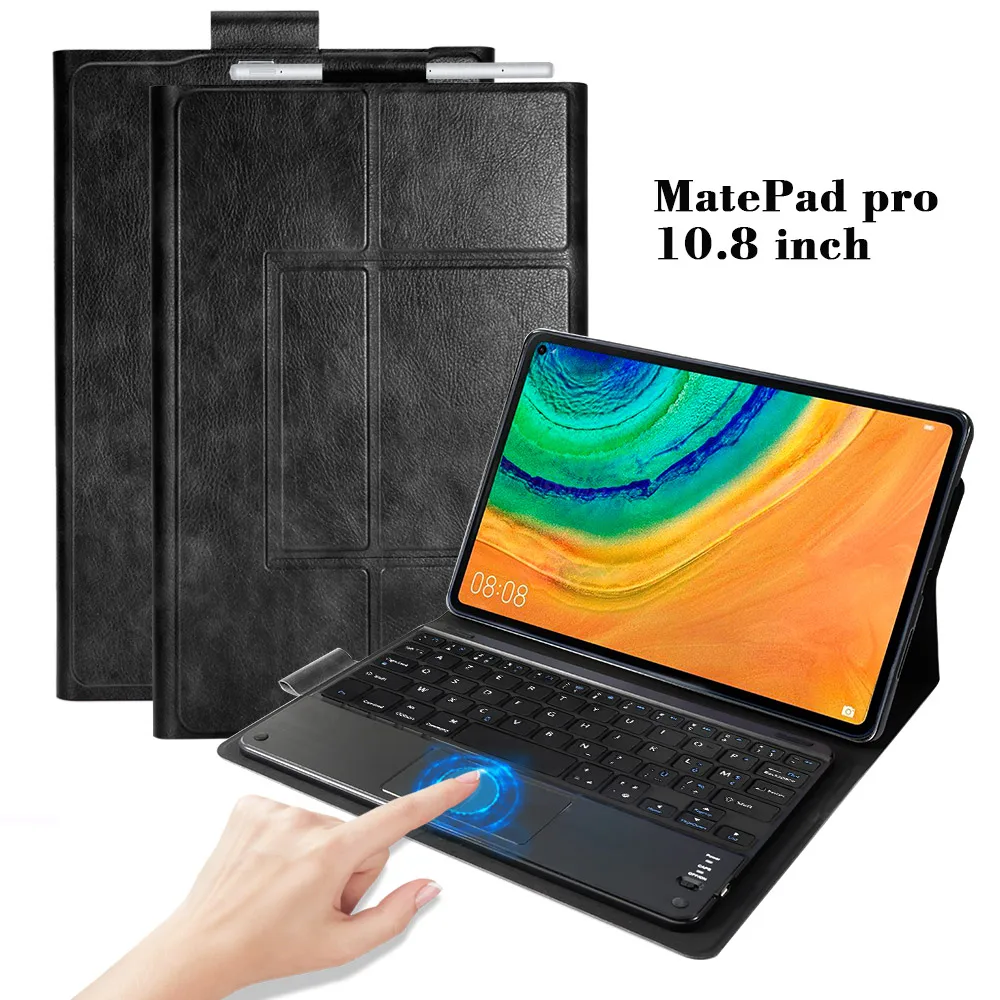 

French Tablet Keyboard For Huawei Matepad Pro 10.8 Inch Tablet Case with Bluetooth Touchpad Keyboard Tablet Protective Case Set