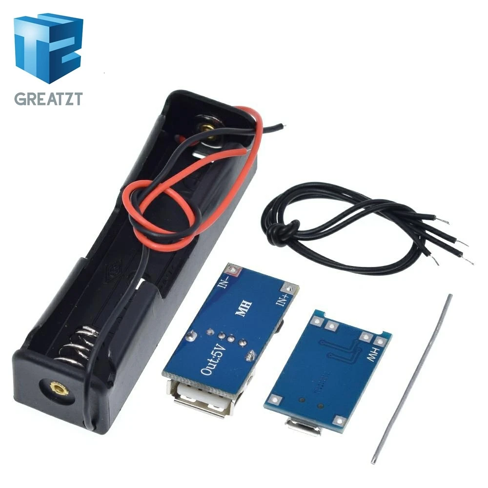 GREATZT type-c/Micro USB 5V 1A 18650 TP4056 модуль зарядного устройства литиевой батареи зарядная плата с защитой двойные функции 1A L