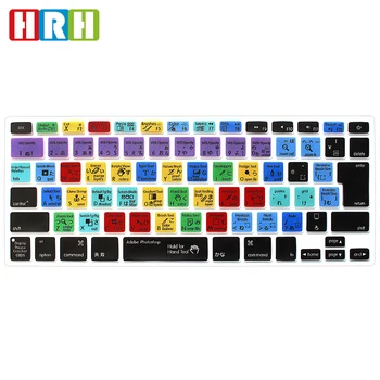 

HRH Photoshop PS Shortcuts Silicone Keyboard Cover Skin Protector For Macbook Air Pro Retina 13"15"17"Japanese Version