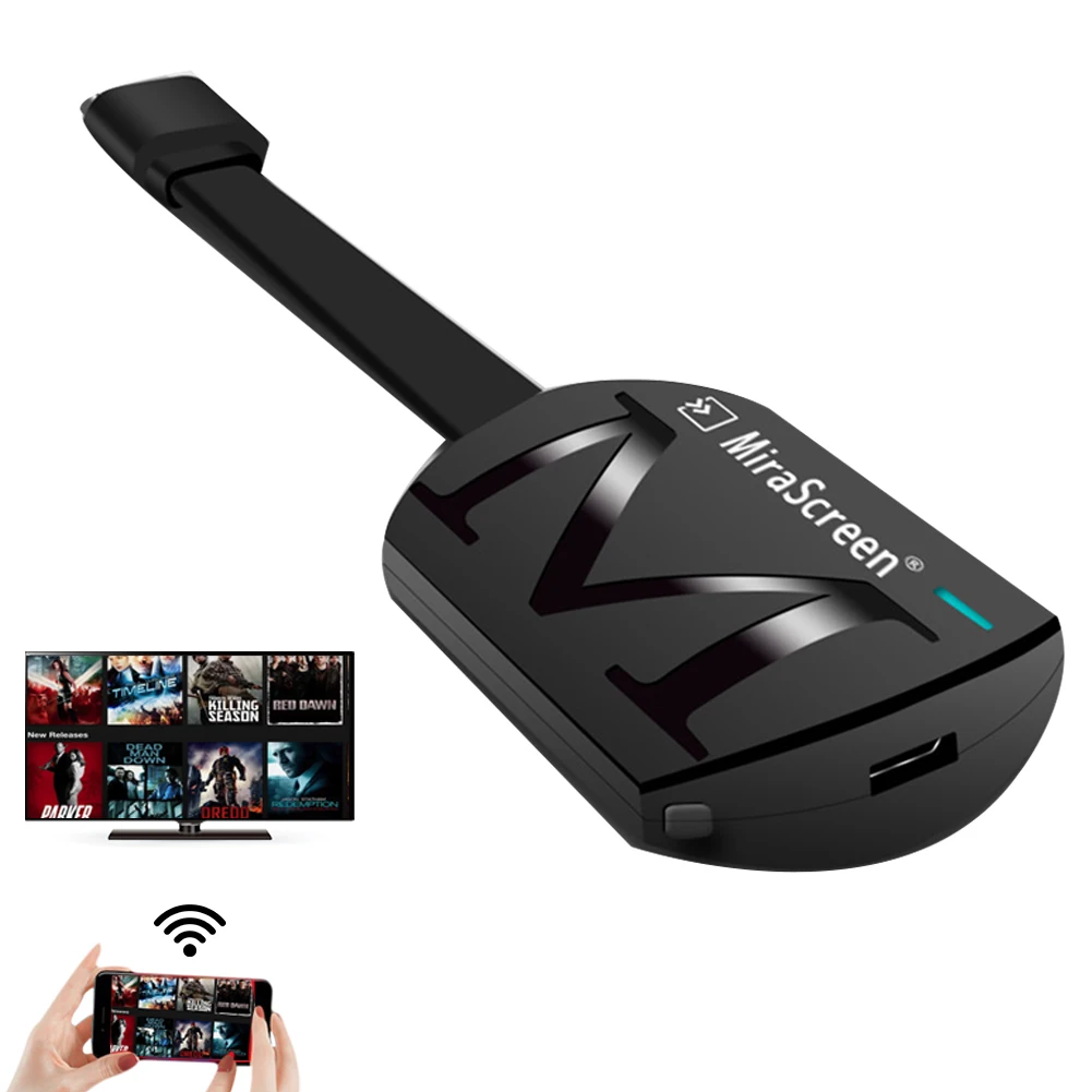 Miracast MiraScreen G4 HD WiFi дисплей 1080P DLNA Airplay ТВ проектор ключ
