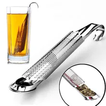 Ситечко для чая из нержавеющей стали, многоразовый дизайн труб, фильтр для заварки специй, креативная посуда для кофе, чая, чайные инструменты, аксессуары