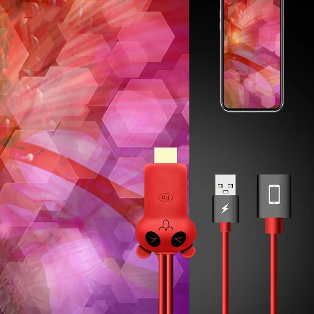 1080P MHL Micro-USB MHL к hdmi-кабель, адаптер для samsung S7/S8 Plus для iPhone X 8 Plug& игрушечный преобразователь